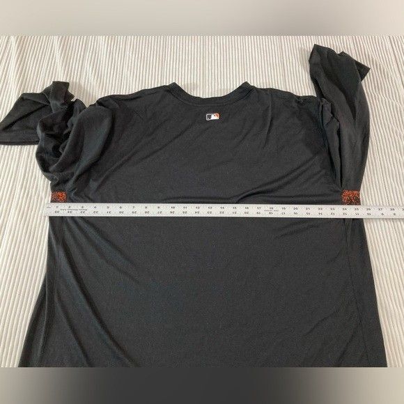 Nike Dri-FIT Giants Shirt Men’s XXL Black Long Sleeve Quick Dry Athletic Tee - Picture 7 of 8